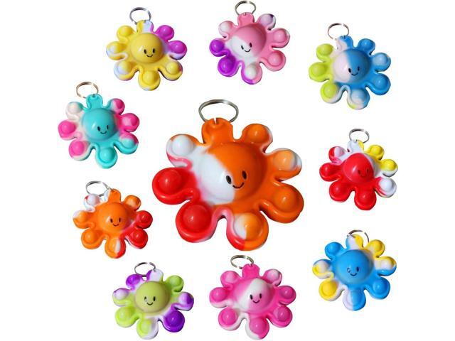 24 Packs Octopus Funny Small Summer Gift Unique Mini Item Assorted fidgets Toys for Kids Children Students Gifts from Classroom Teacher,Birthday.
