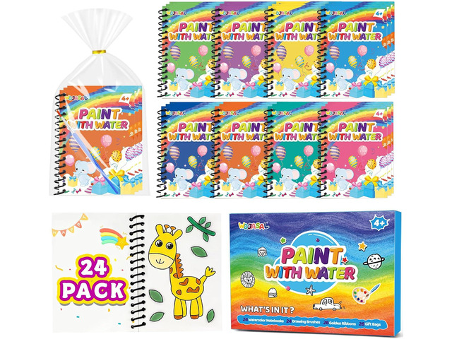 24 Pack Coloring Books Party Favors for Kids Ages 4-8 Brithday Party Favor Goodie Bags Stuffers for Kids Students Birthday Return Gifts Classroom...