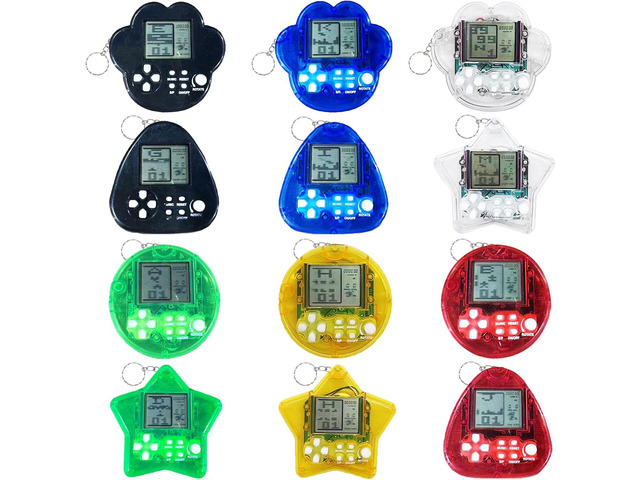 12Pcs Video Game Party Favors,Mini Game Keychains for Kids & Gamer Birthday Party Decorations Party Supplies Classroom Prizes for Boys and Girls