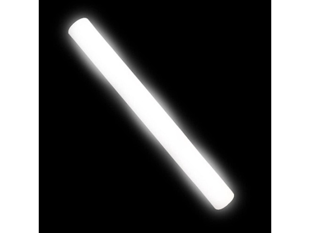 100 LED Foam Stick Bulk - White Light 3 Flashing Modes - Glow in The Dark Party Supplies
