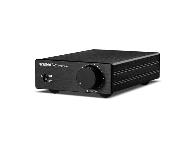 AIYIMA A07 Premium TPA3255 Power Amplifier 300Wx2 HiFi Class D Amp Mini 2 Channel Stereo Amplifier with Pre-Out for Desktop Bookshelf Speaker Home...