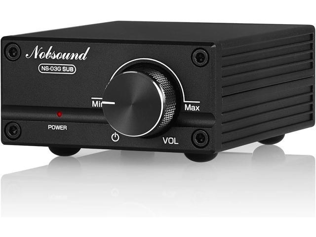 Nobsound 100W Subwoofer Digital Power Amplifier Audio Mini Amp (Black)
