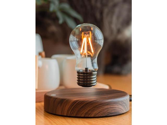 MOOCCI Levitating Bulb Lamp, Magnetic Floating Night Light & Desk Decor, Unique Valentines Day Gift for Her and Him, Cool Tech Gadget for Home.