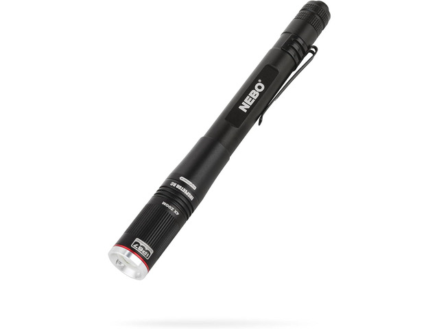 NEBO INSPECTOR RC Pen Light 360 Lumens, 3 Light Modes, Rechargeable & AAA Battery Powered LED Flashlight, Waterproof, Compact & Durable, Pocket...