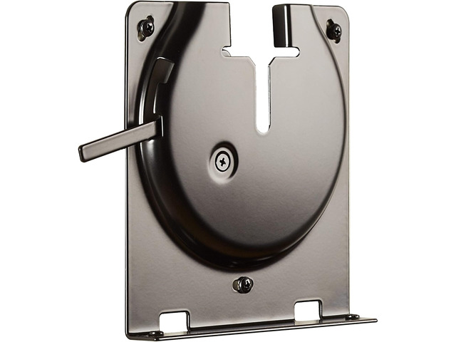 Sanus Wall Mount for Sonos Amp - Slim Black Design with Lockable Latch for Security - Low Profile Bracket Design Mounts in Any Orientation -...