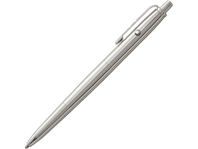 Fisher Space Pen Chrome Original Astronaut Pen, Pressurized Ballpoint Pen Writes Upside Down and in Extreme Temperatures, Black Ink, Medium Point,...