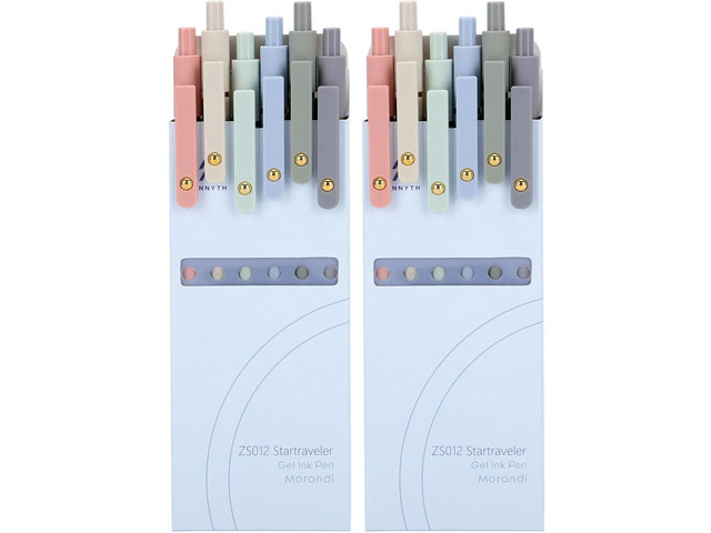 Ddaowanx Colorful Gel Pens, 0.5mm Fine Point Retractable, Cute Pens with Colored Writing and Sketching, Nursing School Essentials,School Supplies,...