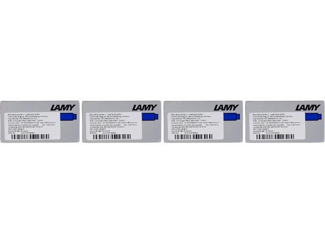 Lamy Fountain Pen Ink Cartridges, Blue Ink, Pack of 20 (LT10BLB)