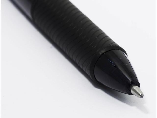 Pentel BL107A EnerGel X Roller Ball Retractable Gel Pen, Black, Dozen (BL107-A)