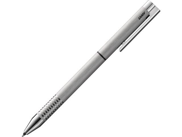 LAMY L606 Ballpoint Pen, Twin Pen, Logo, Hairline Matt, Stainless Steel, Genuine Imported Product