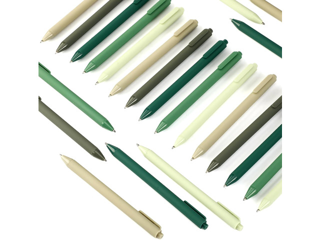 100 Pcs Ballpoint Pens Bulk Retractable Writing 1. 0 mm Black Ink Cute Pens Smooth Writing Color Fancy Gift for Teacher Student Employee Office...