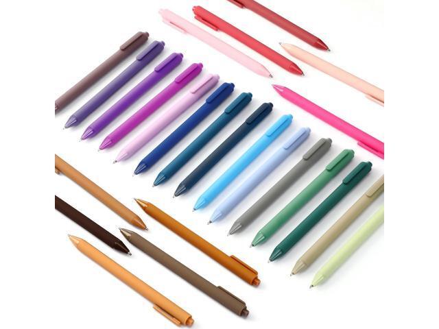 100 Pcs Ballpoint Pens Bulk Retractable Writing 1. 0 mm Black Ink Cute Pens Smooth Writing Color Fancy Gift for Teacher Student Employee Office.