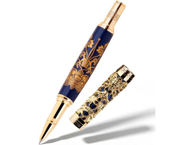 ARTEX Executive Rollerball Pen-Museum Collections-Crafting Timeless Beauty-Luxury Pen Gift & Office Desk Decor, German SCHMIDT refill, Solid Metal...