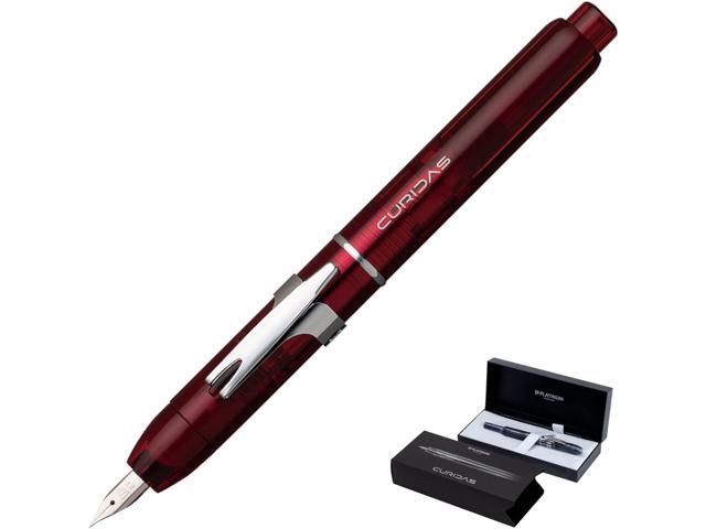 Platinum Fountain Pen, Curidus, Grand Red, Fine Point, PKN-7000#77-2