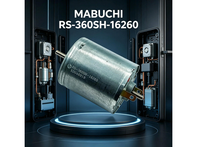 RS-360SH-16260 Carbon Precision Motor DC 12V-24V 6800-13800 RPM High Torque for Office Service Machines Accessories