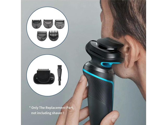 Beard Trimmer Attachment for Braun Series 5, 6 and 7 Electric Razors Shavers 5018S, 5020S, 6075Cc, 7071Cc, 7075Cc, 7020S