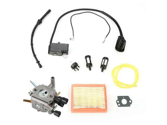 Carburetor Filter Ignition Coil for FS120 120r FS200 FS250 FS300 FS350 Trimmer Brush Cutter