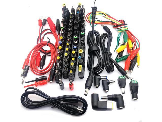 56 pcs/set Universal Plug 56pcs DC Power 5.5x2.1mm DC head Jack Charger to Plug Power Adapter for Notebook Laptop