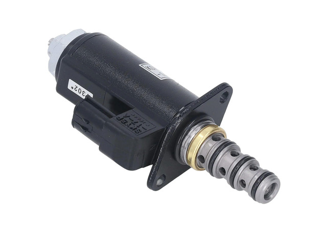 Hydraulic Pump Solenoid Valve Alloy Steel Electric Solenoid Valve for KOBELCO Excavator