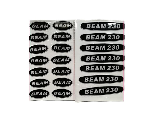 Stage Lighting Lamp 230 Beam Lamp 280W330W Sticker Beal 230 Sticker