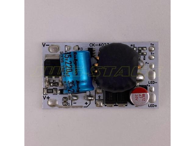 2pcs/lot 6A Automotive LED Headlight Accessories DC12-24V Driver Board Power Supply