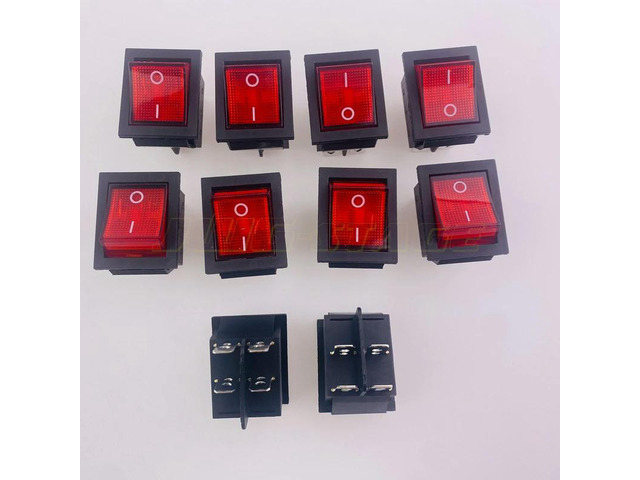 10pcs/lot 230w Moving Head Beam Light 16A Switch 7R 230 Power Button