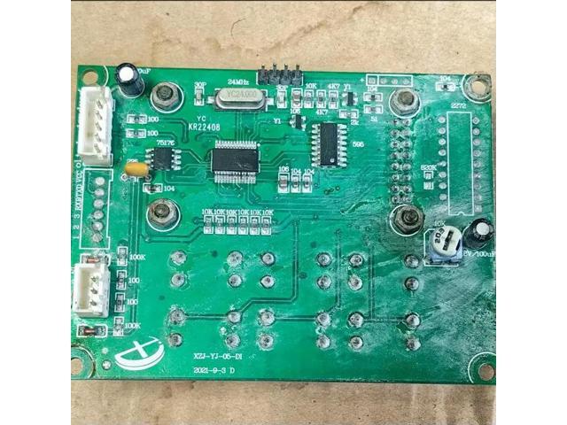 XZJ DMX512 Protocol Fog Machine Motherboard for Stage Effect Foggers 12V-24V Voltage Display Board for Fogger Machines