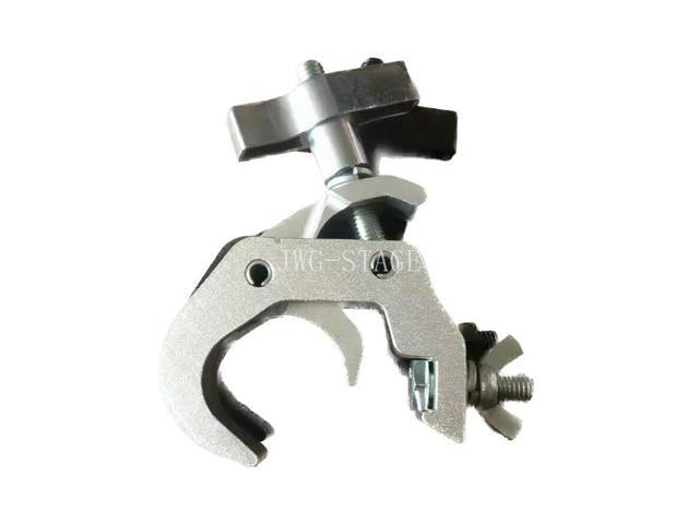 Silvery Aluminum Stage Lights Hook Led Par Beam Dj Club Hanging Clamp Professional Disco Equipment Moving Head 150 Kg 42-52 Mm