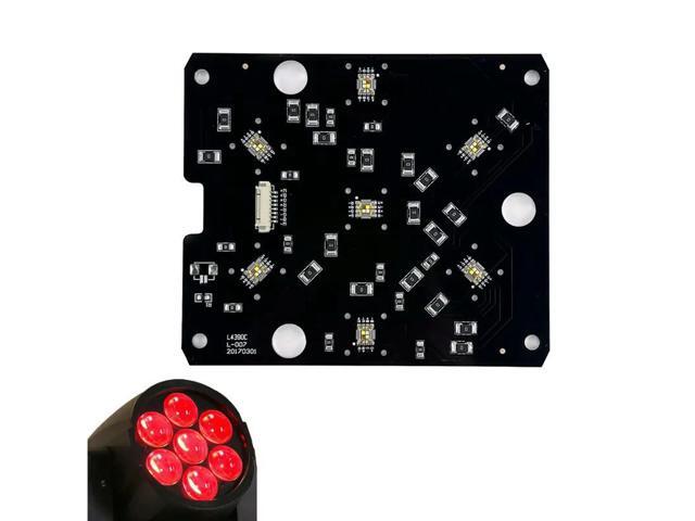 7x12w RGBW 4 in 1 Led Beam Moving Head Stage Light LED Panel Replace Spare Parts
