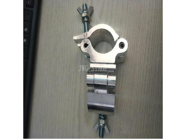 Stage Light Fold Hook Clamp Aluminum Steel Professional Equipment Led Stage Light Truss Dj Club Double Loop Buckle