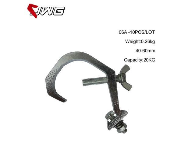 10pcs/Lot Aluminium Material Clamp 30-45mm 15KG Stage Light Hook LED Par Light Clamp H010A