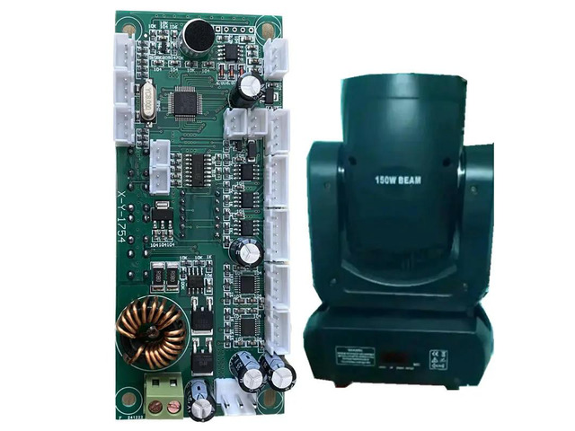 X-Y-1754 150W Led Moving Head Beam Light Motherboard Main Diplay Board