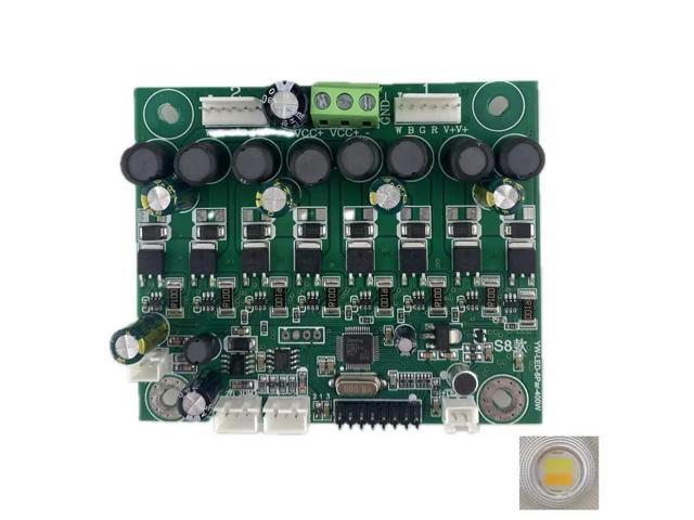 TF 4x100W Warm Cold White Blinder Audience LED Light Motherboard Main Board Parts