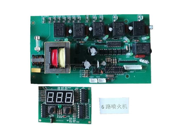 Motherboard Control Main Board For Stage Effects 6 Heads Fire Flame Machine