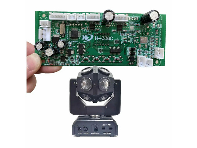 H-666 Main Board/Display Board For Beam 12x10W Moving Head Light Mother Board Mainboard