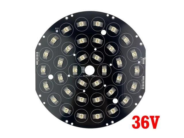 36V 36X18W RGBWAUV 36X18W LED Moving Head Light LED Panel Light Source Spare Parts Replacement