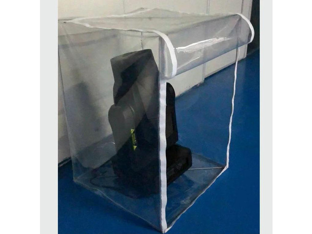 4pcs/lot 50x50x70 350w-380-330w-230w Beam Light Rainproof Cover Transparent Floor Mounted Moving Head Light Rain Proofing Covers