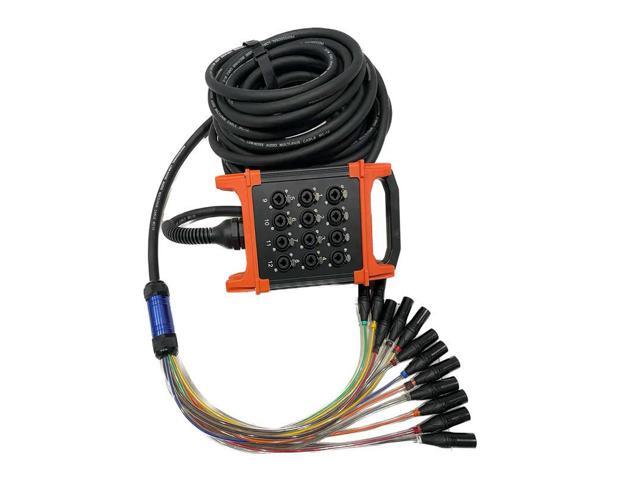 1Meter 16 Channels Multi-Channel Stage Mobile Junction Box Recording Studio Box, Multi-Core Wire
