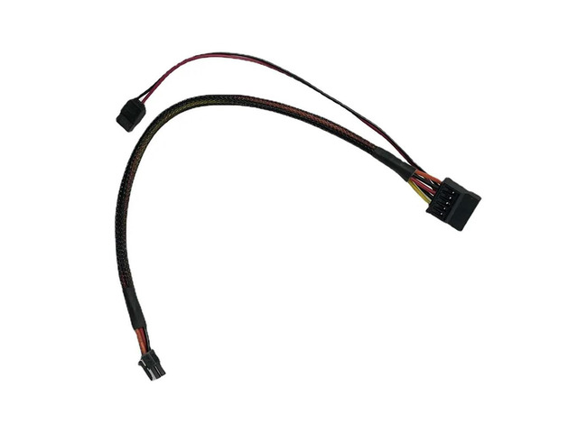 Mini 6Pin To HDD Small 6P Optical Drive Power Cable 18AWG Braided Sleeve for 3653 3650 3655 3250 3268 3653 3660 3667 3668