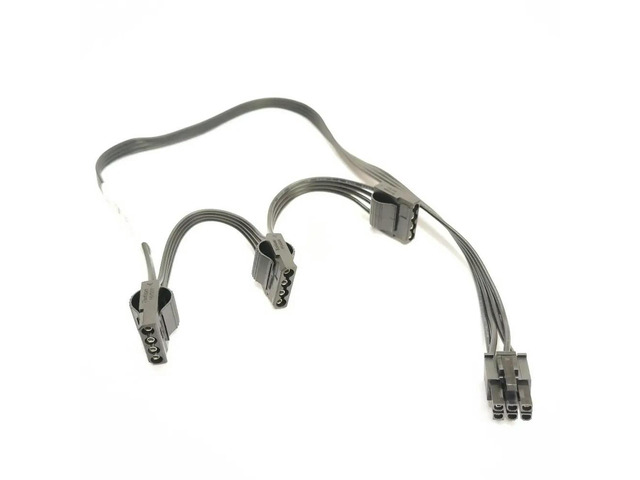 6p 6Pin To Mainboard HDD 3-Port 3 IDE 4Pin Molex Power Socket Cord for Great Wall G5 G6 G7 X5 X6 X7 X8 Power Module Cable