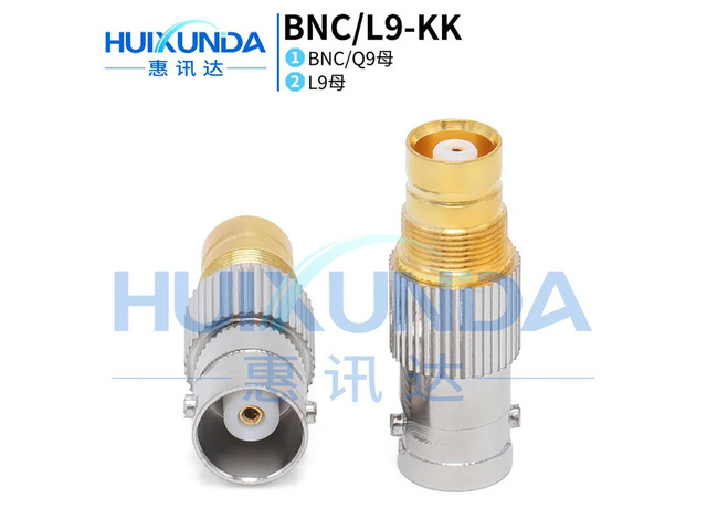 BNC/L9-KK BNC L9 female to Q9 female Q9/L9-KK RF connector