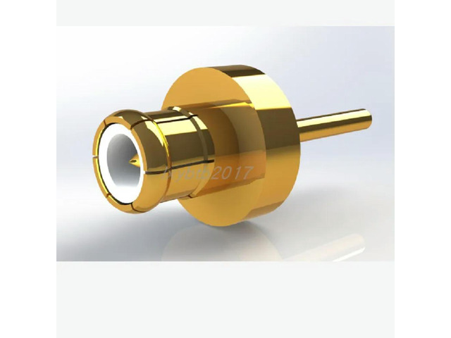 MCX-JHD14 RF Connector Extended MCX-JE Single Pin PCB Solder Board Round Straight Male 50 Ohm