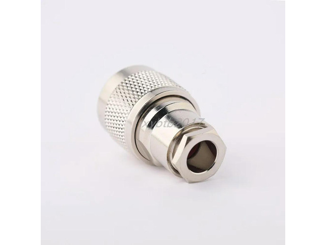 RF connector N-J5DFB mounting type N-type straight male head with LMR300 five-piece set solder-free 50-5 wire
