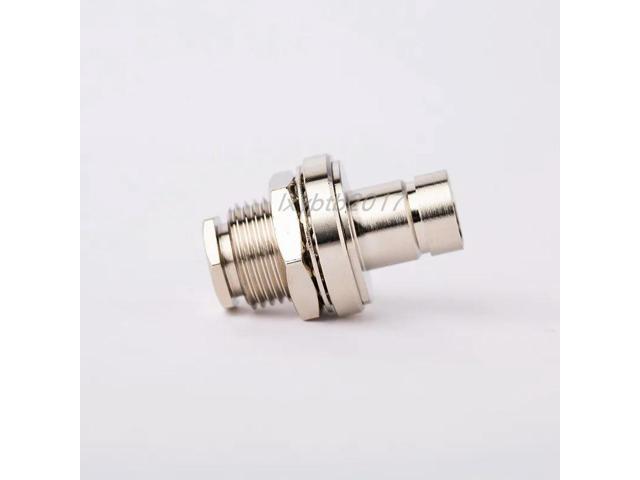 C9-KY5 RF connector quick plug straight female seat through wall nut fixed mating SYV-50-3 cable female head