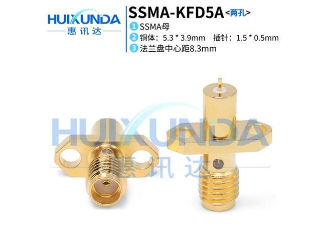 SSMA-KFD5A SSMA female head with two-hole flange KFD l outer SSMA-KFD series connector