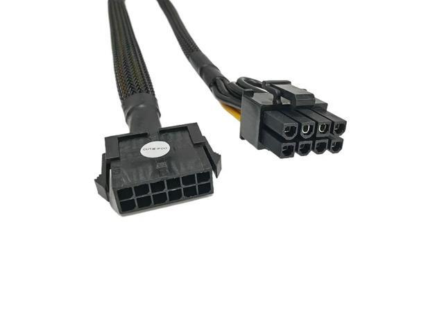 50cm PCIE 5.0 12pin 12VHPWR To 8Pin PCI-e PCI Express Computer GPU Power Cable for AI Computers Use RTX3090 Graphics Card