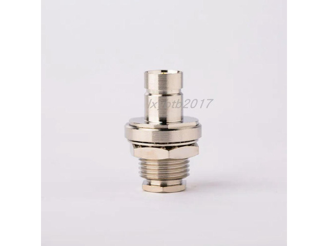 RF coaxial connector C9-KY3 straight female head with SYV-50-2-1 wire wall nut fixed RG174