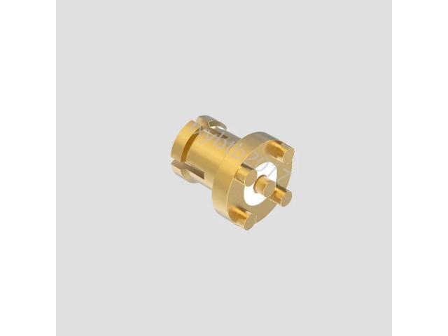 SSMP-KSD1 welding plate female base small RF connector connector DC-50GHz in-line female base