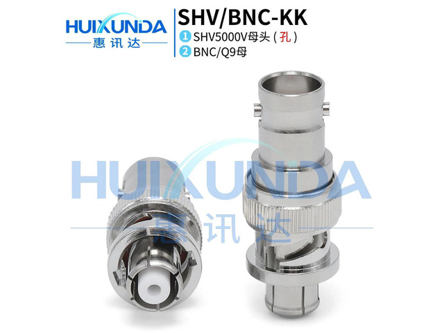SHV/BNC-KK BNC/SHV-KK SHV5000V female to BNC female, high voltage BNC adapter