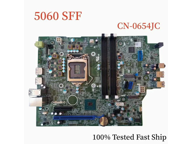 CN-0654JC For Optiplex 5060 SFF Motherboard 0654JC 654JC LGA1151 DDR4 Mainboard 100% Tested Fast Ship